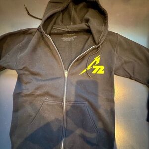 METALLICA Black Zip-Up tour Hoodie. NEW!